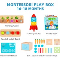 Joc educativ Tooky Toy Montessori Play Box (155007) imaginea #3 — magazin online Desire.md