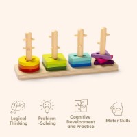 Joc educativ Tooky Toy Montessori Play Box (55010) imaginea #2 — magazin online Desire.md