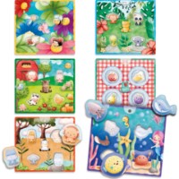 Joc educativ Lisciani Montessori Baby Soft Touch Boards (107834)
