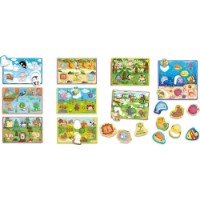 Joc educativ Lisciani Montessori Baby Happy Animals (92772) imaginea #3 — magazin online Desire.md