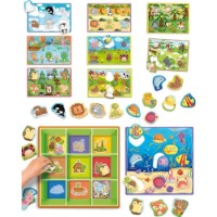 Joc educativ Lisciani Montessori Baby Happy Animals (92772) imaginea #4 — magazin online Desire.md