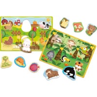 Joc educativ Lisciani Montessori Baby Happy Animals (92772) imaginea #5 — magazin online Desire.md