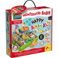 Joc educativ Lisciani Montessori Baby Happy Animals (92772) imaginea #6 — magazin online Desire.md
