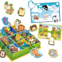 Joc educativ Lisciani Montessori Baby Happy Animals (92772) imaginea #7 — magazin online Desire.md