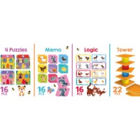 Joc educativ Lisciani Carotina Baby 4in1 (79872) imaginea #4 — magazin online Desire.md