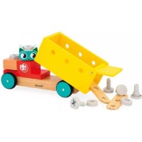 Конструктор Janod Brico'Kids Pull Diy Truck (J06451) фото №3 — интернет-магазин Desire.md
