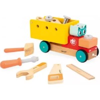 Конструктор Janod Brico'Kids Pull Diy Truck (J06451) фото №4 — интернет-магазин Desire.md