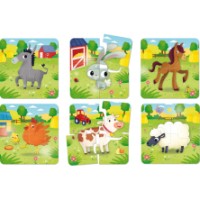 Puzzle Lisciani Carotina Baby Puzzle 6x4pcs (80083)