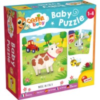 Puzzle Lisciani Carotina Baby Puzzle 6x4pcs (80083) imaginea #2 — magazin online Desire.md