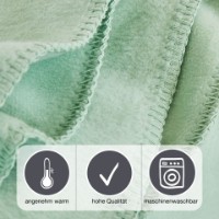 Pătura IBENA Jacquard Malaga Light green (2283/762) imaginea #3 — magazin online Desire.md