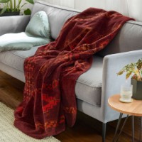 Плед IBENA Jaquard Decke Gaya 220x260 Red (2750/400) фото №3 — интернет-магазин Desire.md