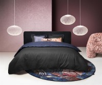 Lenjerie de pat Moooi Calligraphy Bird Blue (239547) imaginea #2 — magazin online Desire.md
