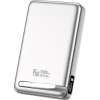 Acumulator extern WiWU Mag Pro Qi2 Wi-P090 Silver
