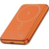 Acumulator extern WiWU Silver Seraph Alloy Unibody Wi-P089 Orange imaginea #2 — magazin online Desire.md