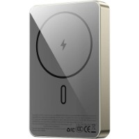 Acumulator extern WiWU Ultra Thin P15-1 10000mAh Titanium Gold imaginea #2 — magazin online Desire.md