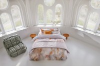 Lenjerie de pat Moooi Silk Bombis 240 x 200/220cm Pearl (327854) imaginea #2 — magazin online Desire.md