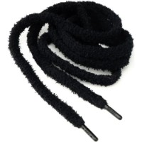 Șireturi pentru încălțăminte Crep Laces Fuzzy Black