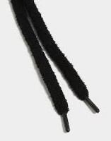 Șireturi pentru încălțăminte Crep Laces Fuzzy Black imaginea #3 — magazin online Desire.md