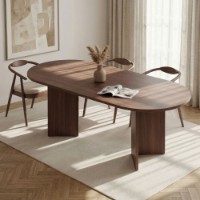 Masă pentru bucătărie Hanah Home Sorell Milano Walnut