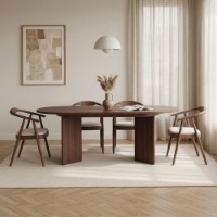 Masă pentru bucătărie Hanah Home Sorell Milano Walnut imaginea #2 — magazin online Desire.md