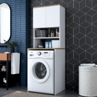 Шкаф для стиральной машины Rani KD101 Walnut White