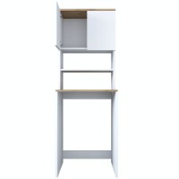 Шкаф для стиральной машины Rani KD101 Walnut White фото №10 — интернет-магазин Desire.md