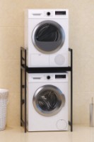 Стеллаж для стиральной машины Hanah Home C7 Black фото №2 — интернет-магазин Desire.md