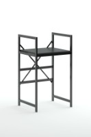 Стеллаж для стиральной машины Hanah Home C7 Black фото №4 — интернет-магазин Desire.md