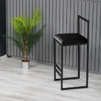 Scaun de bar Hanah Home Nordic Black imaginea #2 — magazin online Desire.md