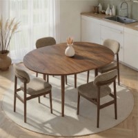 Masă pentru bucătărie Hanah Home Viona Barok Walnut