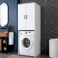 Шкаф для стиральной машины Rani KD110 White фото №2 — интернет-магазин Desire.md