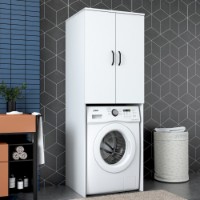 Шкаф для стиральной машины Rani KD110 White фото №4 — интернет-магазин Desire.md