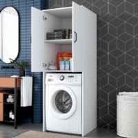 Шкаф для стиральной машины Rani KD110 White фото №5 — интернет-магазин Desire.md