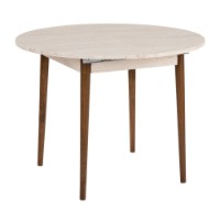 Masă pentru bucătărie Hanah Home Viona Travertine Walnut imaginea #4 — magazin online Desire.md