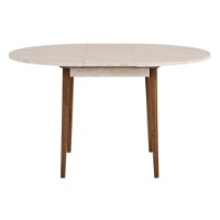 Masă pentru bucătărie Hanah Home Viona Travertine Walnut imaginea #5 — magazin online Desire.md