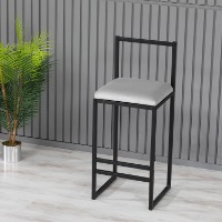 Scaun de bar Hanah Home Nordic Cream