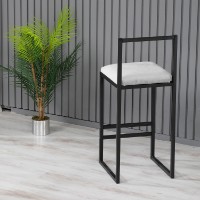 Scaun de bar Hanah Home Nordic Cream imaginea #3 — magazin online Desire.md