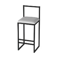 Scaun de bar Hanah Home Nordic Cream imaginea #4 — magazin online Desire.md