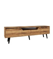 Comodă TV Hanah Home Roma 180 Walnut imaginea #4 — magazin online Desire.md