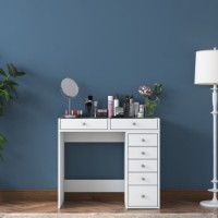 Măsuţă de toaletă Hanah Home BJ107 White imaginea #3 — magazin online Desire.md