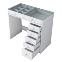 Măsuţă de toaletă Hanah Home BJ107 White imaginea #8 — magazin online Desire.md