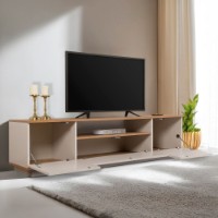 Comodă TV Hanah Home Veramont Atlantic Pine Cashmere imaginea #3 — magazin online Desire.md