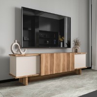 Comodă TV Hanah Home Diana Beige Walnut