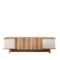 Comodă TV Hanah Home Diana Beige Walnut imaginea #5 — magazin online Desire.md