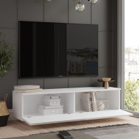 Comodă TV Hanah Home Fn1-W White imaginea #3 — magazin online Desire.md