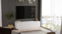 Comodă TV Hanah Home Fn1-W White imaginea #4 — magazin online Desire.md