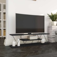 Comodă TV Hanah Home Canaz v2 Anthracite Grey