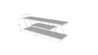 Comodă TV Hanah Home Canaz v2 Anthracite Grey imaginea #4 — magazin online Desire.md