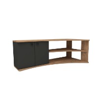 Comodă TV Hanah Home Termera Atlantic Pine Anthracite imaginea #4 — magazin online Desire.md