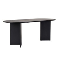 Masă pentru bucătărie Hanah Home Sabella Wood Black imaginea #4 — magazin online Desire.md